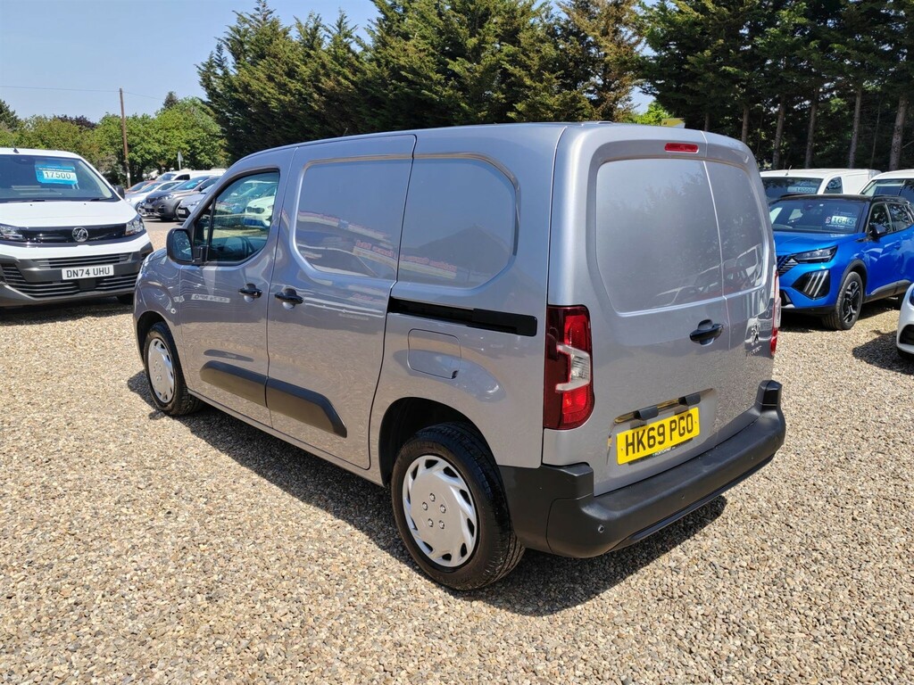 Peugeot Partner 1.5 Bluehdi 1000 Professional Standard Panel Van S HK69PGO Grey #3