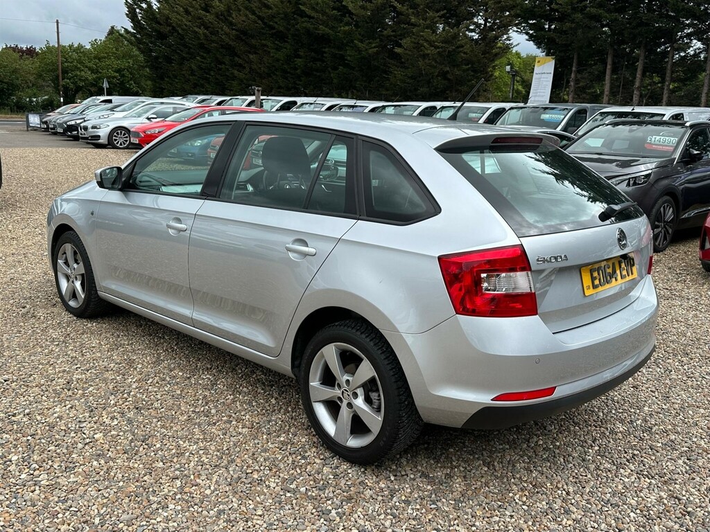 Skoda Rapid Spaceback 1.4 Spaceback Tsi Elegance Dsg Euro 5 Silver #3