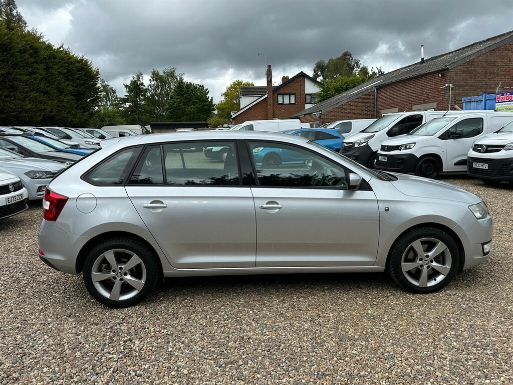 Skoda Rapid Spaceback 1.4 Spaceback Tsi Elegance Dsg Euro 5 Silver #6