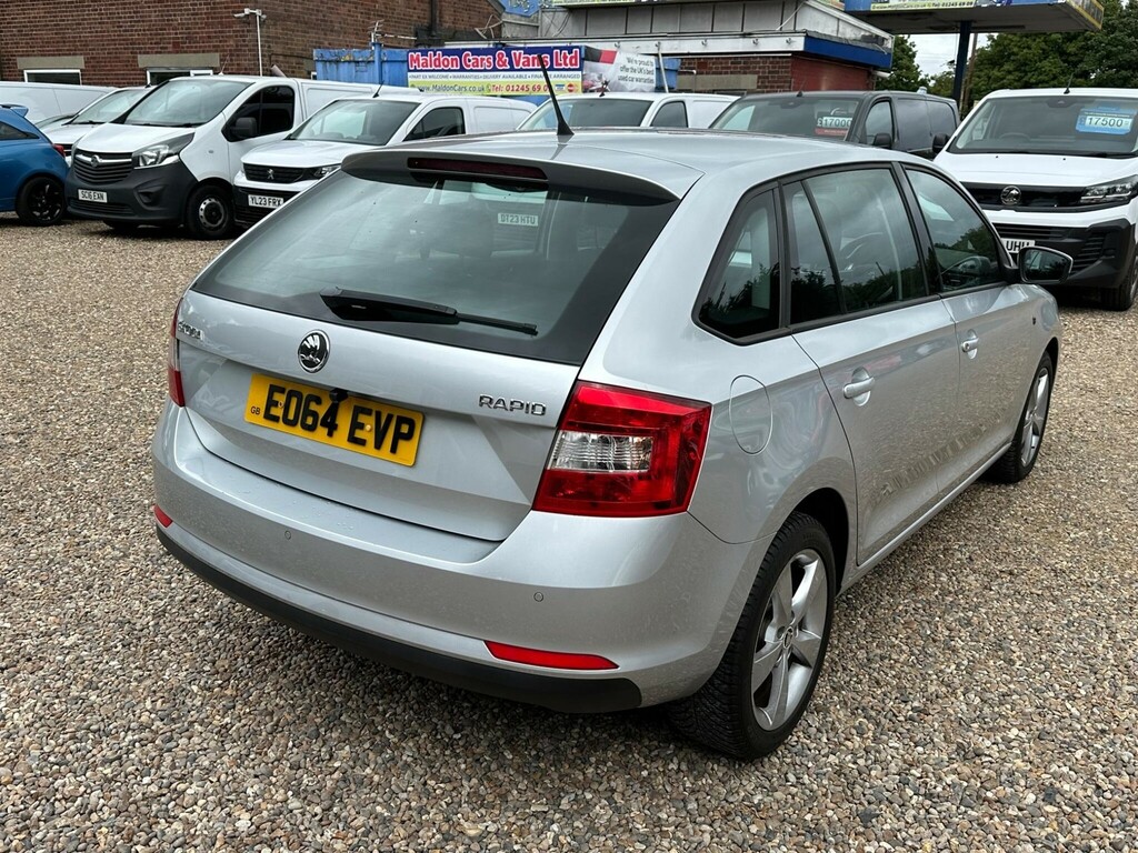 Skoda Rapid Spaceback 1.4 Spaceback Tsi Elegance Dsg Euro 5 Silver #5