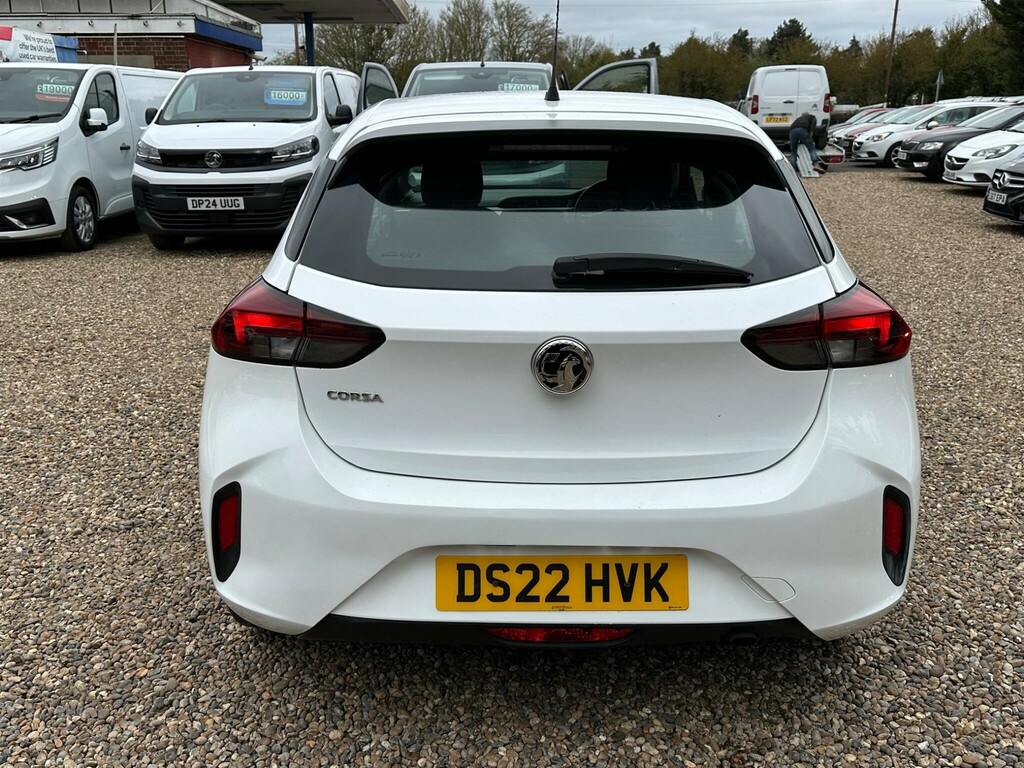 Vauxhall Corsa 1.2 Se Edition Euro 6 DS22HVK White #4