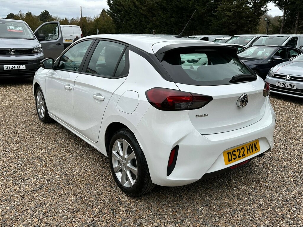 Vauxhall Corsa 1.2 Se Edition Euro 6 DS22HVK White #3