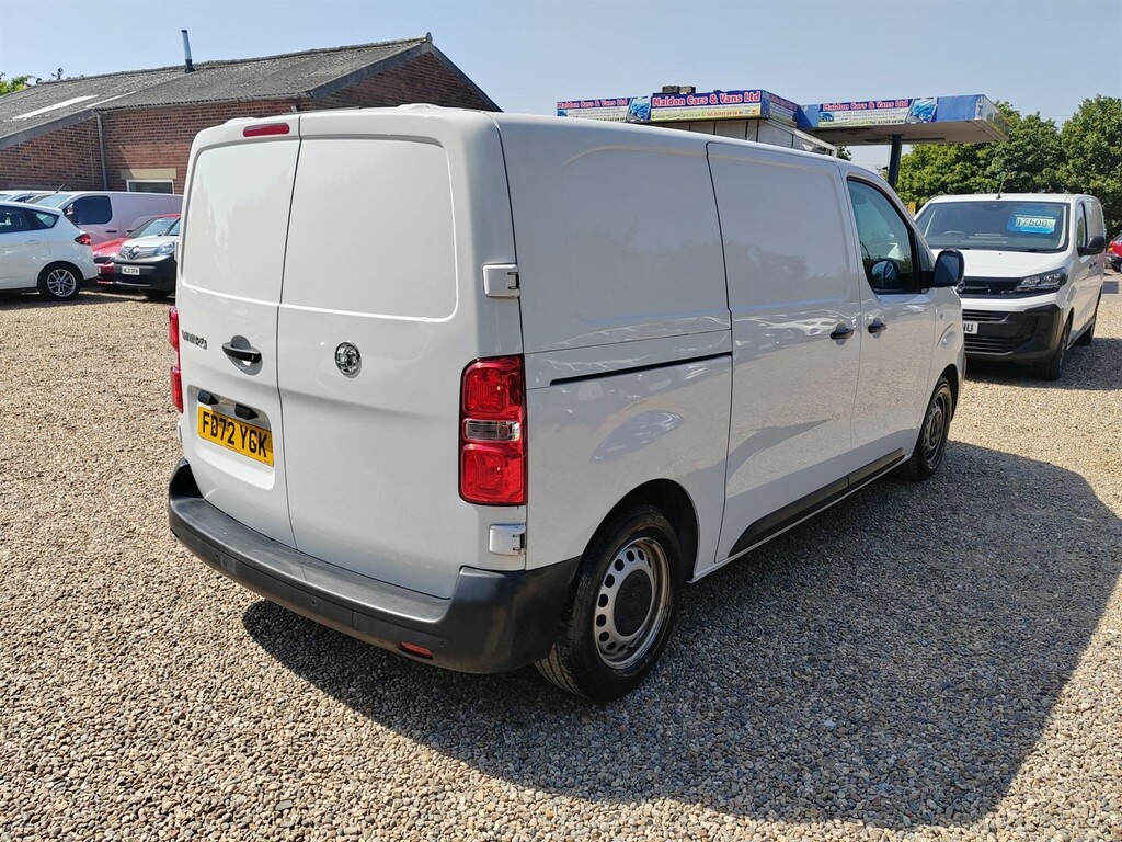 Vauxhall Vivaro 1.5 Turbo D 2700 Dynamic L1 H1 Euro 6 Ss 6Dr FD72YGK White #5