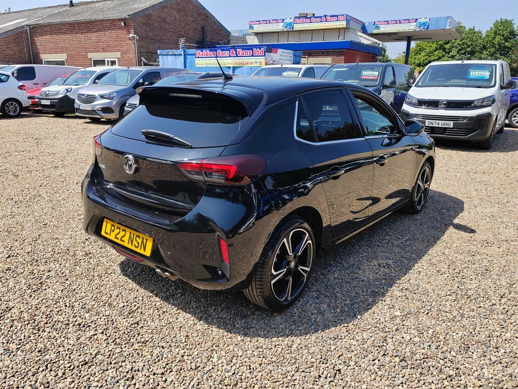 Vauxhall Corsa 1.2 Turbo Ultimate Euro 6 Ss LP22NSN Black #5