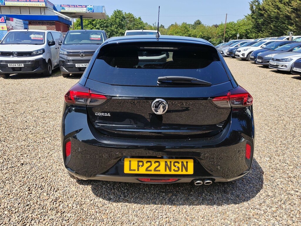 Vauxhall Corsa 1.2 Turbo Ultimate Euro 6 Ss LP22NSN Black #4