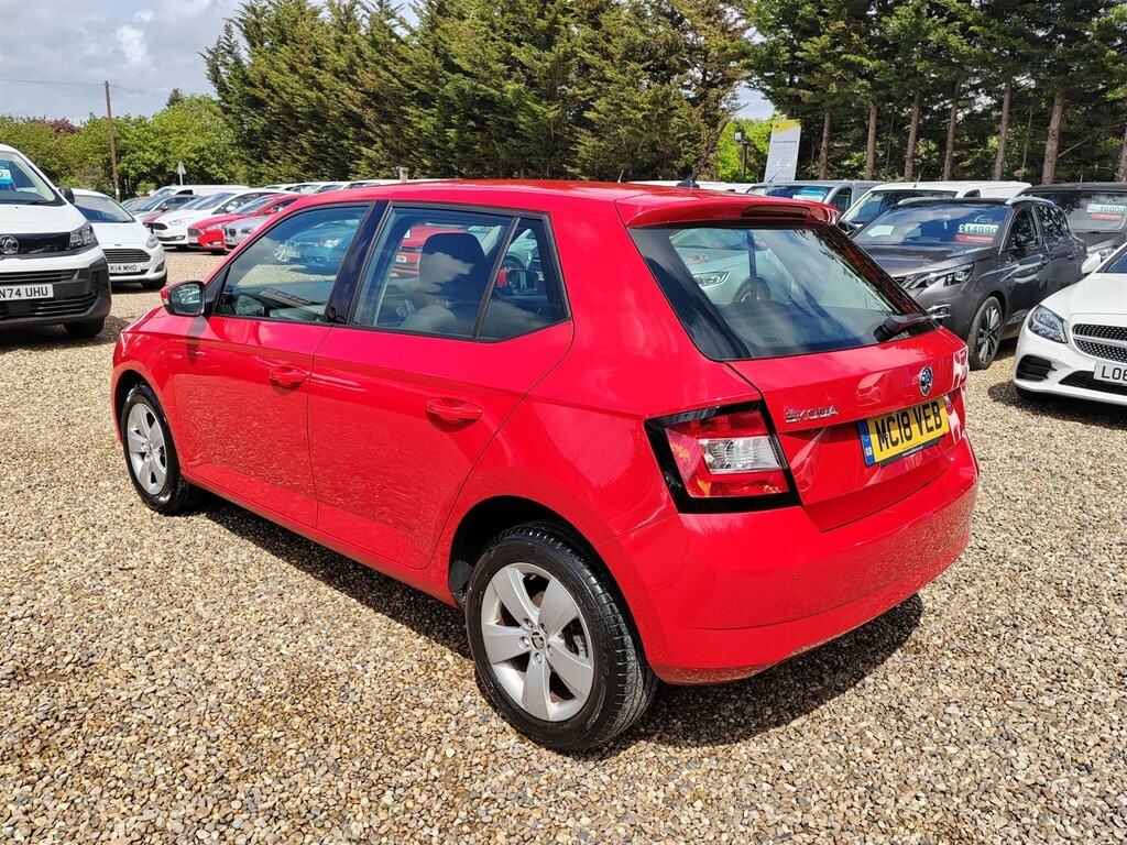 Skoda Fabia 1.0 Tsi Se Dsg Euro 6 Ss MC18VEB Red #3