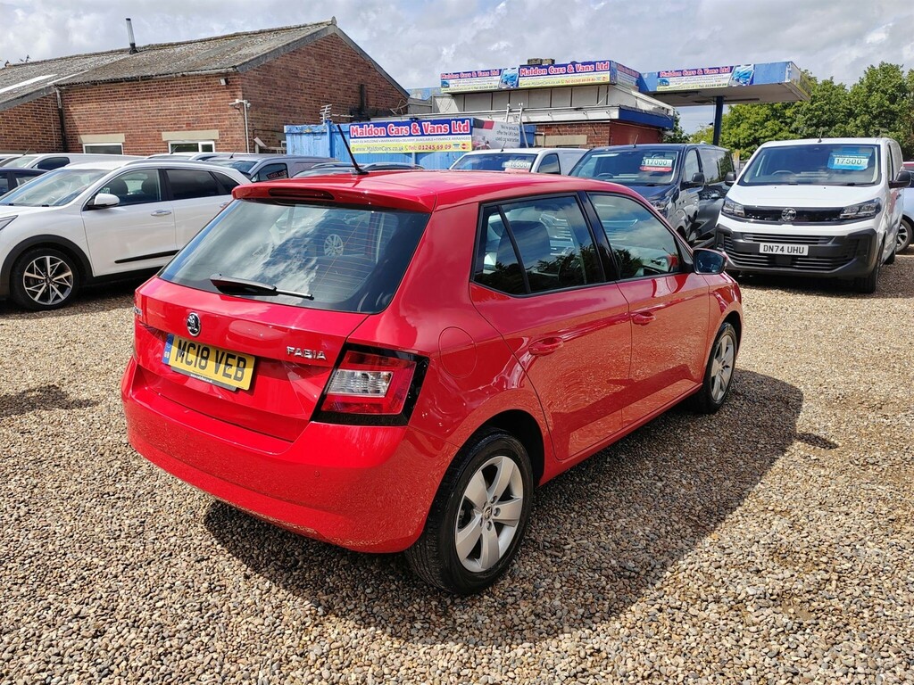 Skoda Fabia 1.0 Tsi Se Dsg Euro 6 Ss MC18VEB Red #5