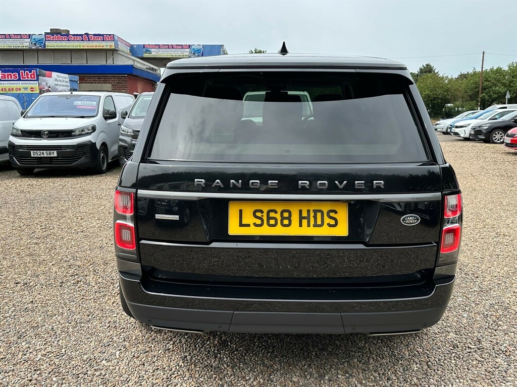 Land Rover Range Rover 4.4 Sd V8 4Wd Euro 6 Ss LS68HDS Black #4