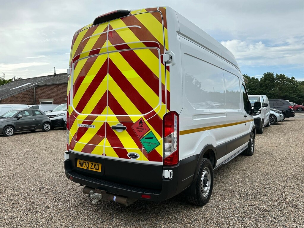 Ford Transit Custom 2.0 350 Ecoblue Leader Rwd L3 H3 Euro 6 Ss HW70ZXD White #5