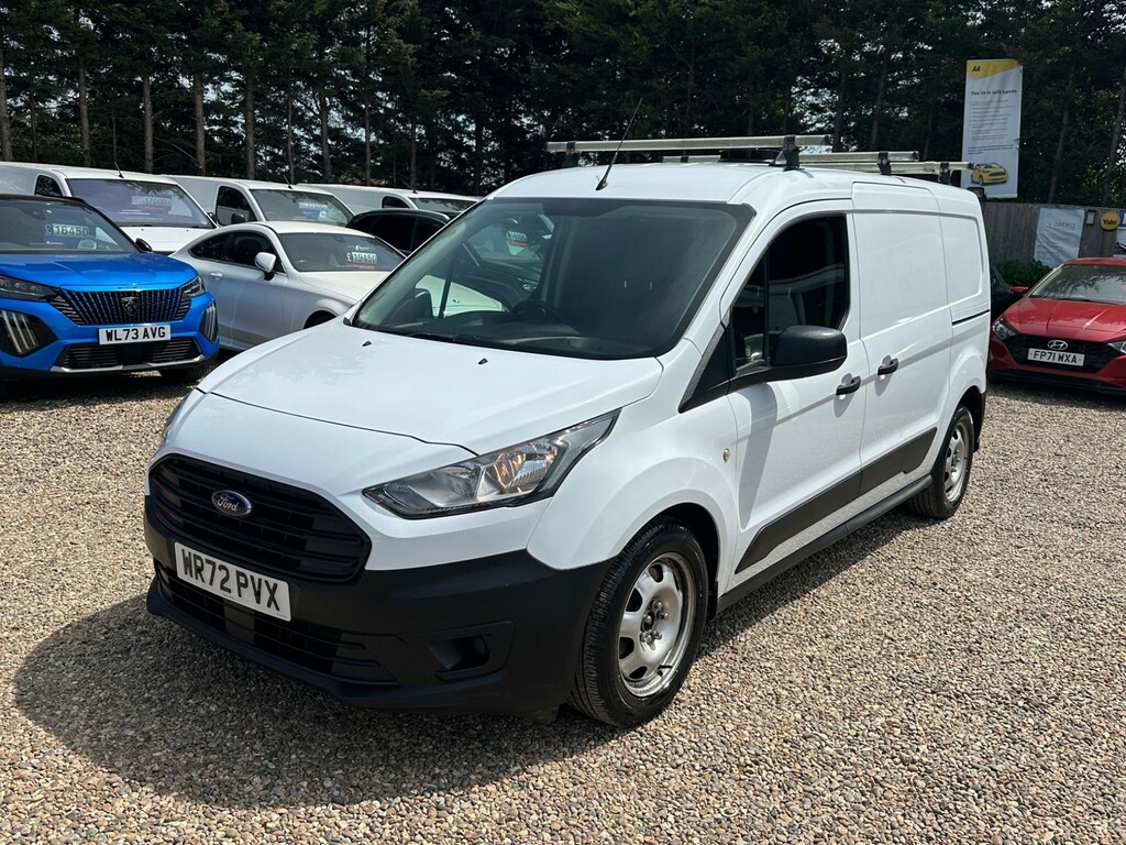 Ford Transit Connect 1.5 230 Ecoblue Leader L2 Euro 6 Ss WR72PVX White #2
