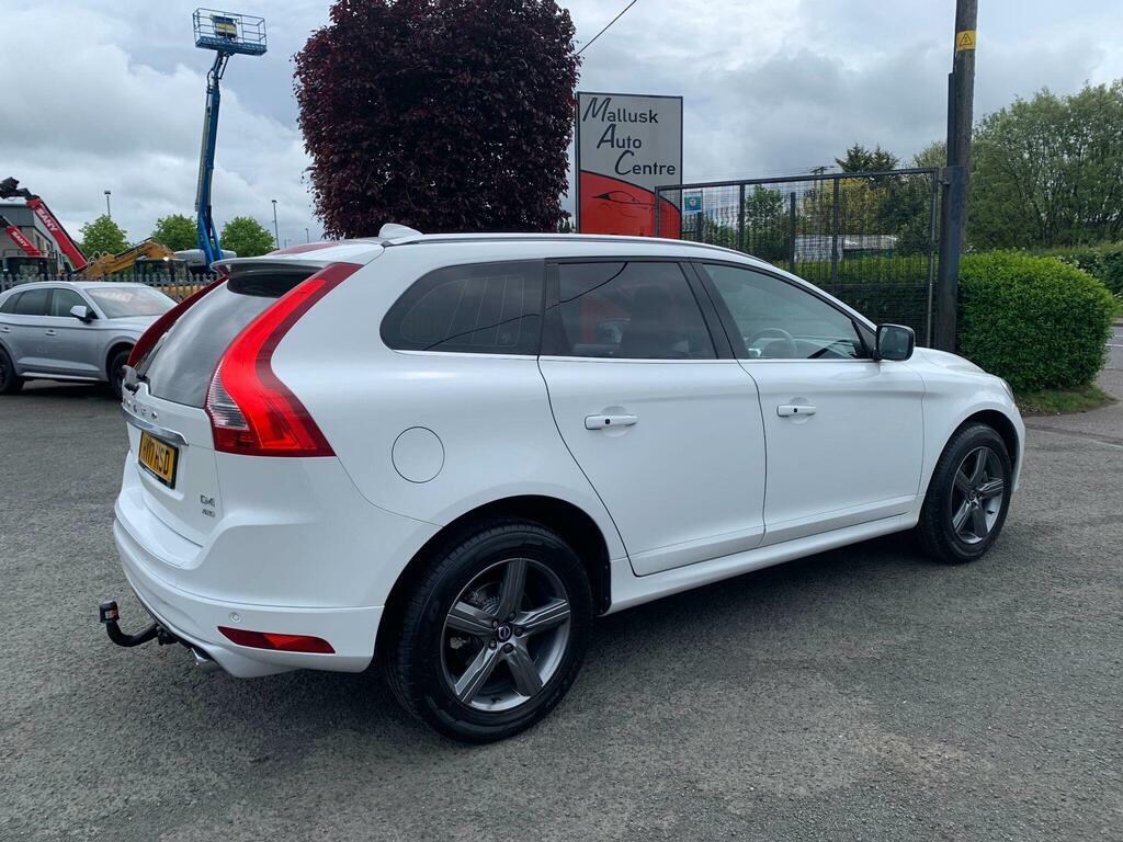 Volvo XC60 2.4 D4 R-design Lux Nav Awd Euro 6 S S HY17HSD White #4