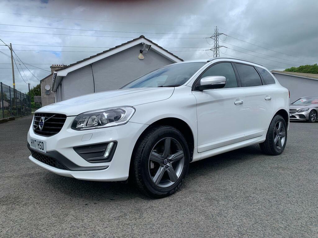 Volvo XC60 2.4 D4 R-design Lux Nav Awd Euro 6 S S HY17HSD White #2