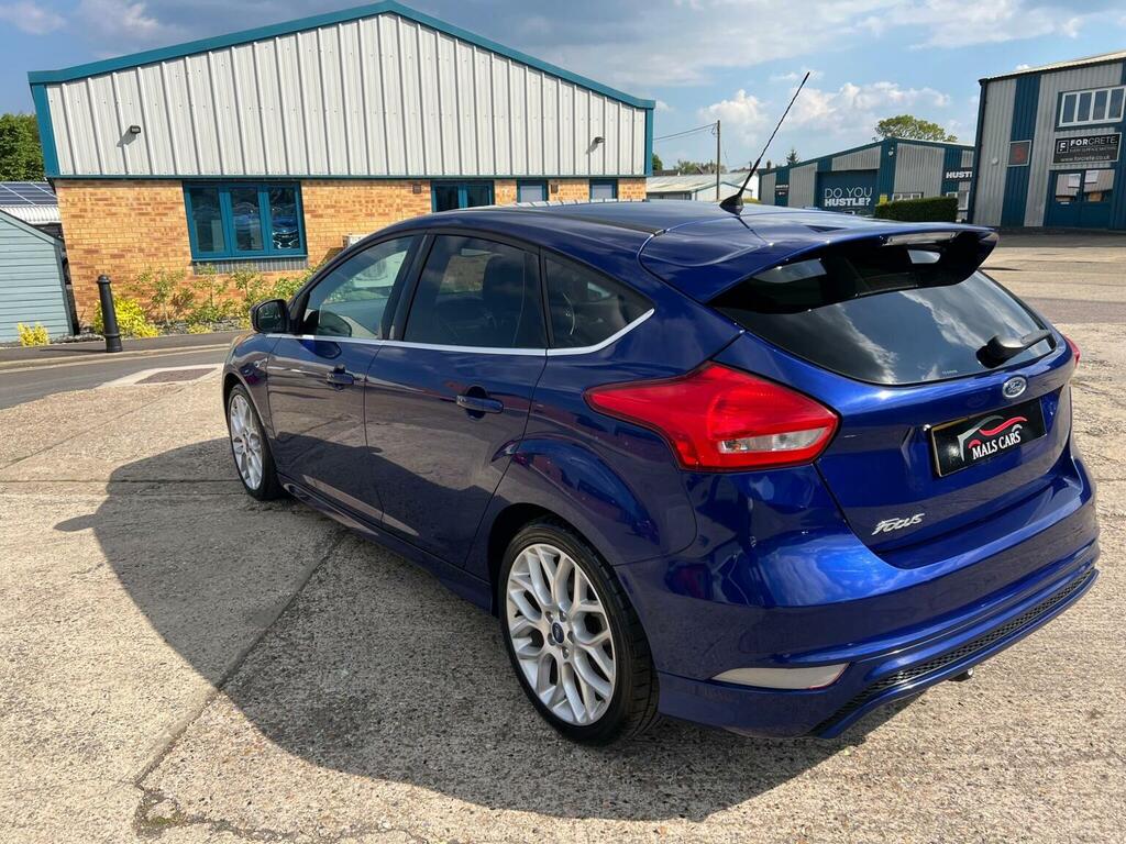 Ford Focus Hatchback 1.5 Tdci Zetec S Euro 6 Ss 2015 MT65VNY Blue #3