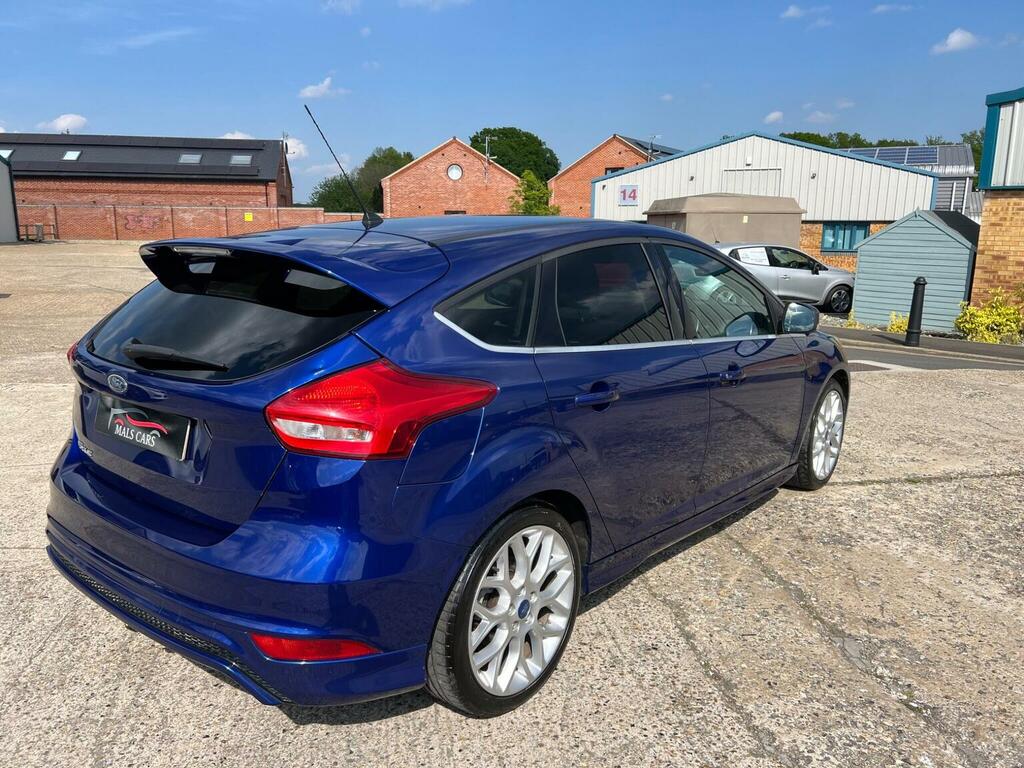Ford Focus Hatchback 1.5 Tdci Zetec S Euro 6 Ss 2015 MT65VNY Blue #4