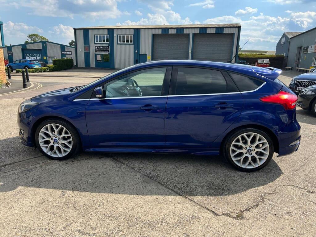 Ford Focus Hatchback 1.5 Tdci Zetec S Euro 6 Ss 2015 MT65VNY Blue #6
