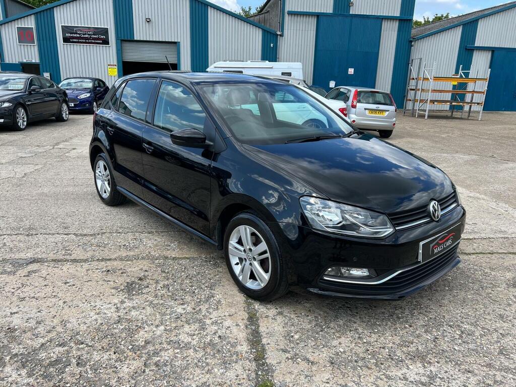 Volkswagen Polo Hatchback 1.2 Tsi Bluemotion Tech Match Euro 6 S Black