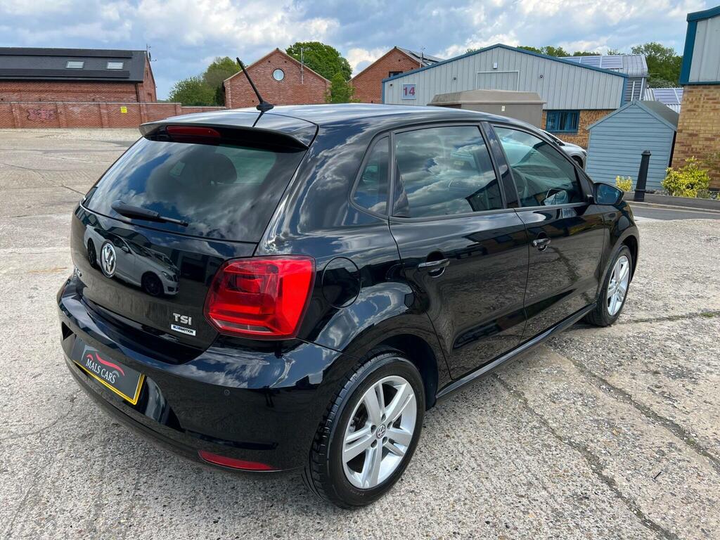 Volkswagen Polo Hatchback 1.2 Tsi Bluemotion Tech Match Euro 6 S FC16HBP Black #4