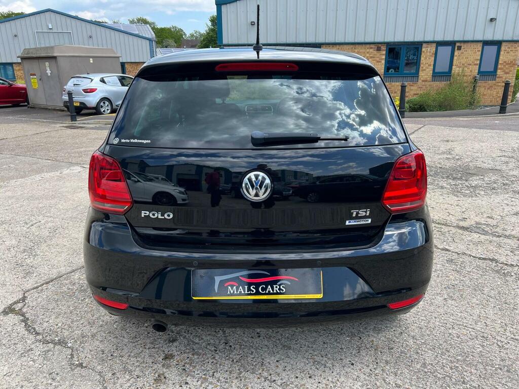 Volkswagen Polo Hatchback 1.2 Tsi Bluemotion Tech Match Euro 6 S FC16HBP Black #6