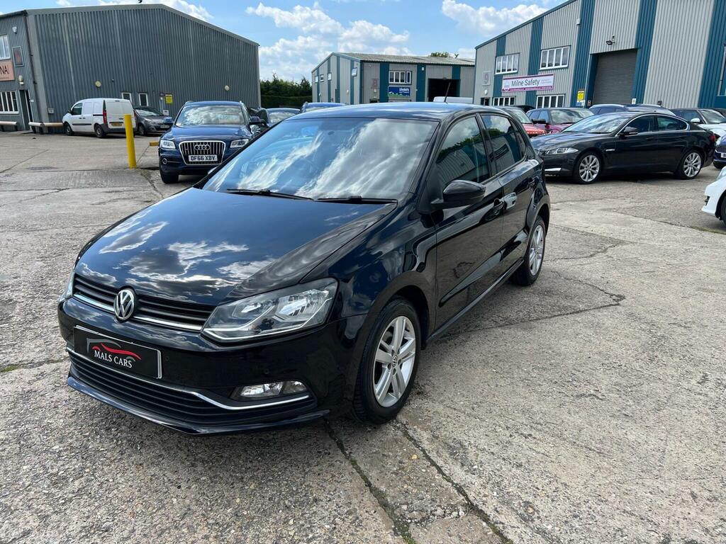 Volkswagen Polo Hatchback 1.2 Tsi Bluemotion Tech Match Euro 6 S FC16HBP Black #2