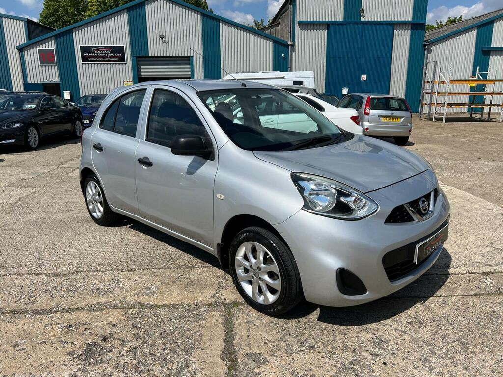 Nissan Micra Hatchback 1.2 Vibe Euro 6 201565 Silver