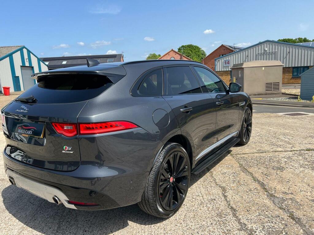 Jaguar F-Pace Suv 3.0 D300 V6 S Awd Euro 6 Ss 2017 SG17VLU Grey #5