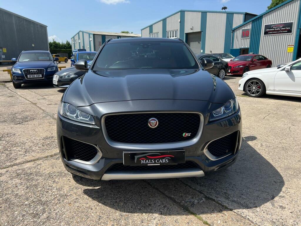 Jaguar F-Pace Suv 3.0 D300 V6 S Awd Euro 6 Ss 2017 SG17VLU Grey #3