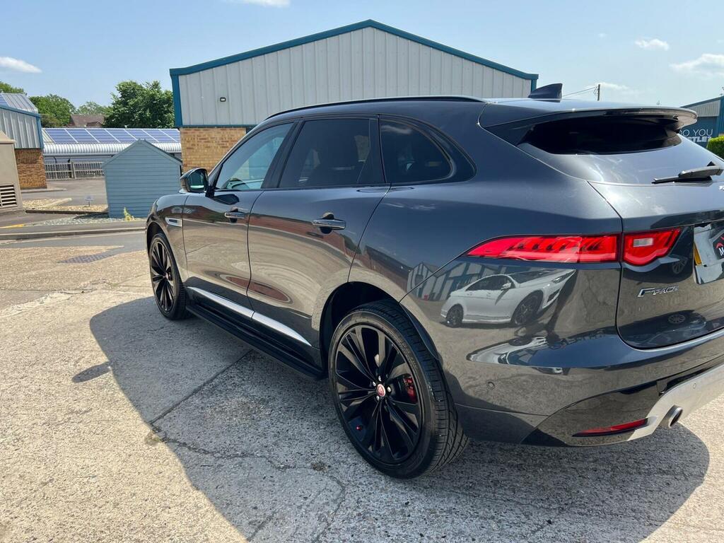 Jaguar F-Pace Suv 3.0 D300 V6 S Awd Euro 6 Ss 2017 SG17VLU Grey #4