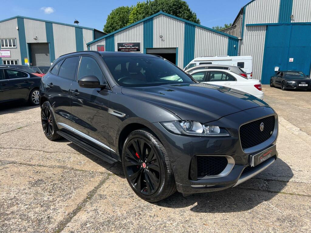 Jaguar F-Pace Suv 3.0 D300 V6 S Awd Euro 6 Ss 2017 Grey