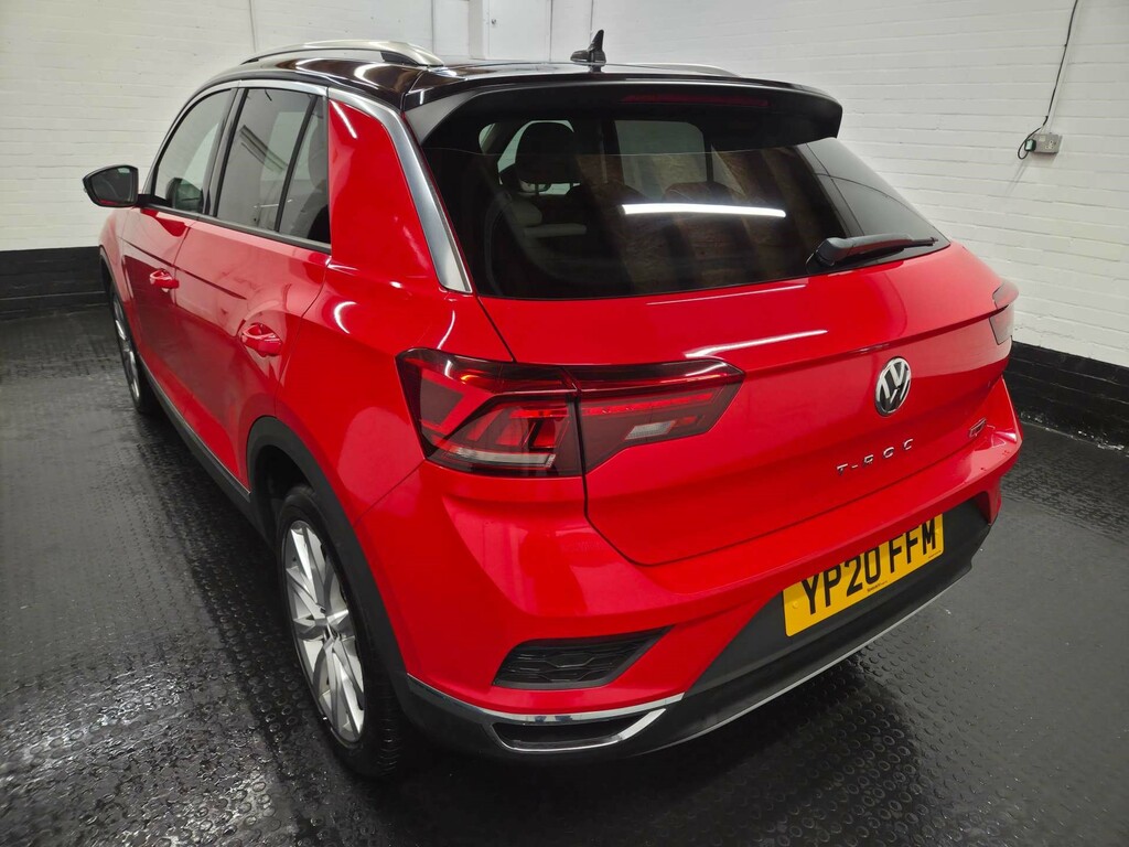 Volkswagen T-Roc Sel Tsi 4Motion 4Wd YP20FFM Red #4