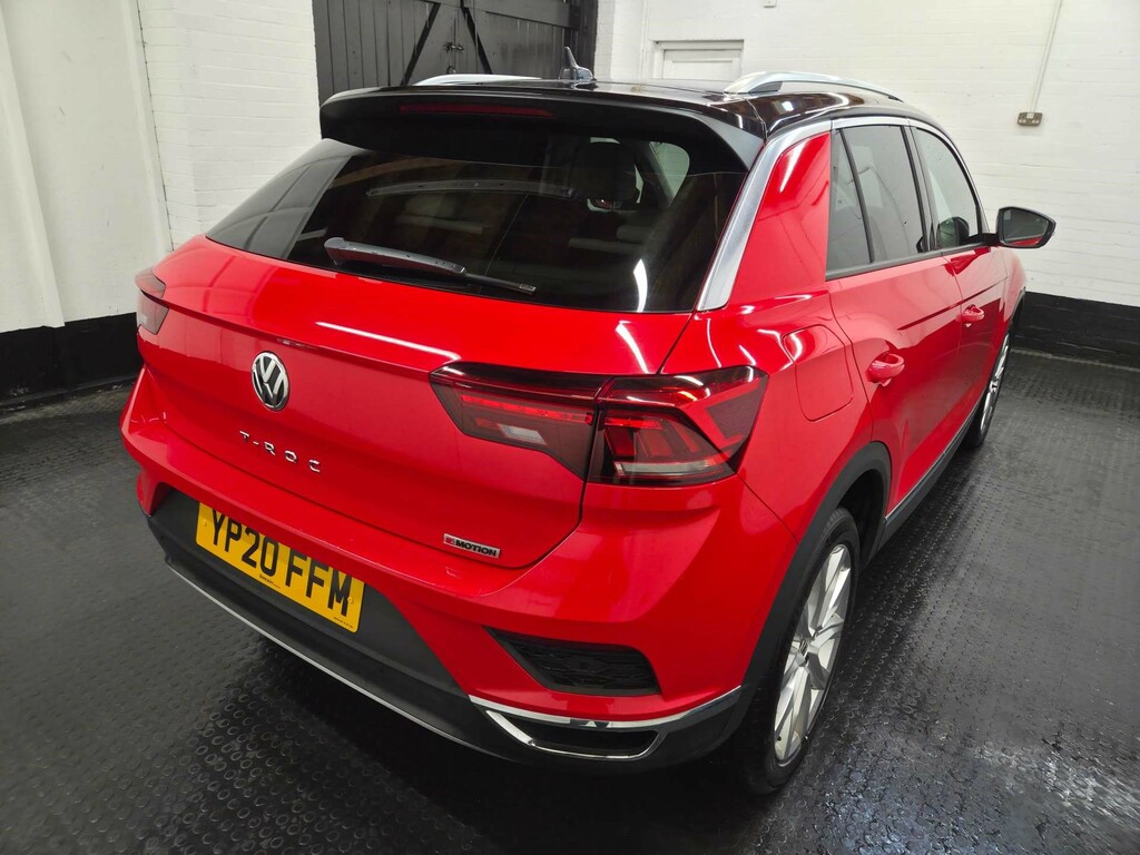 Volkswagen T-Roc Sel Tsi 4Motion 4Wd YP20FFM Red #6