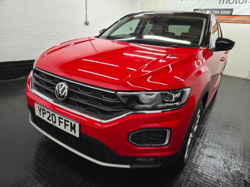 Volkswagen T-Roc Sel Tsi 4Motion 4Wd YP20FFM Red #3