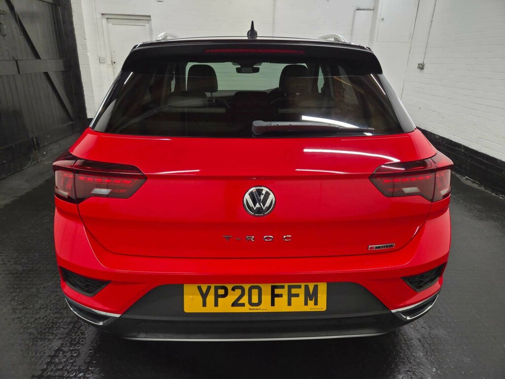 Volkswagen T-Roc Sel Tsi 4Motion 4Wd YP20FFM Red #5