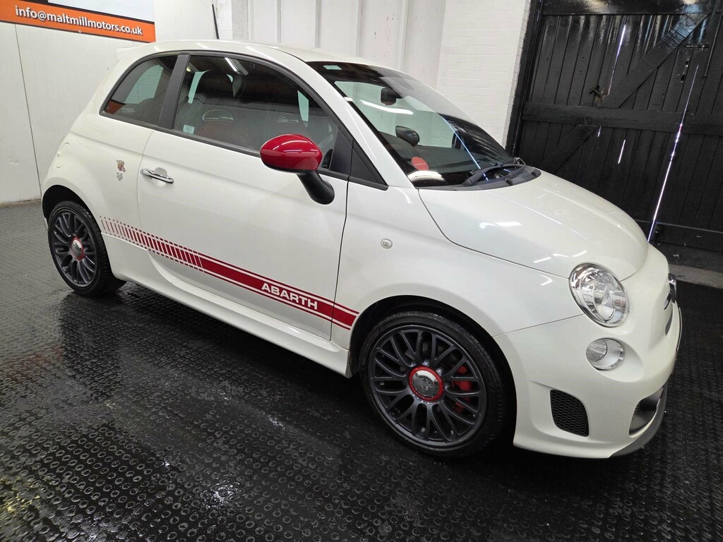 Abarth 595 Turismo White #3