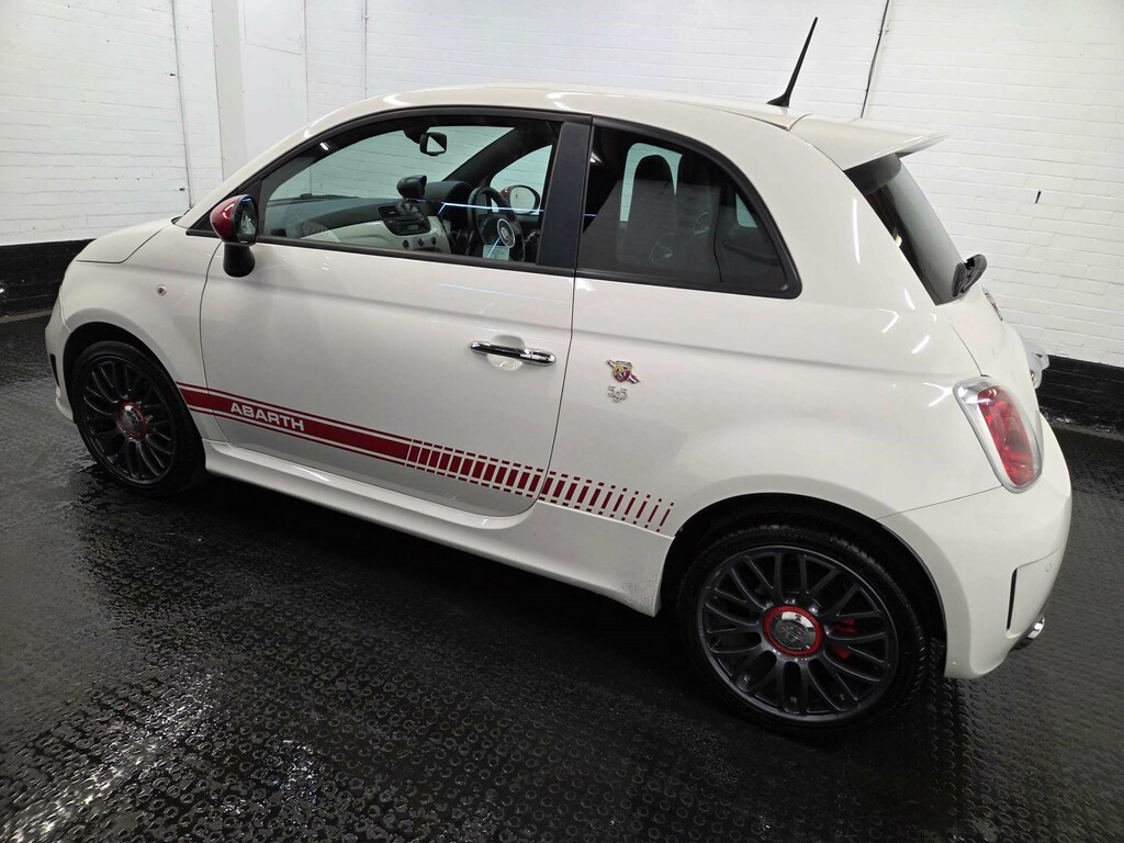 Abarth 595 Turismo White #5