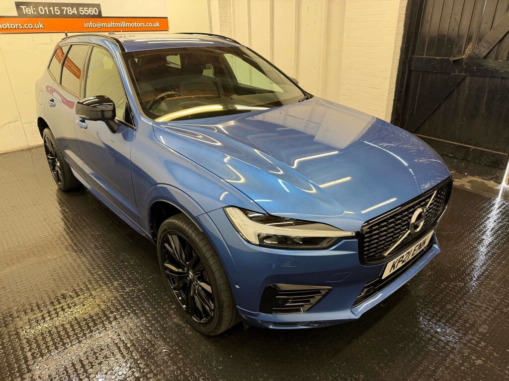 Volvo XC60 R-design Pro T8 Recharge Awd 4Wd KP21ENK Blue #4