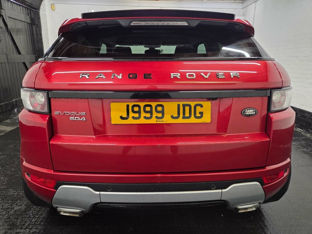 Land Rover Range Rover Evoque Dynamic Sd4 4Wd J999JDG Red #5