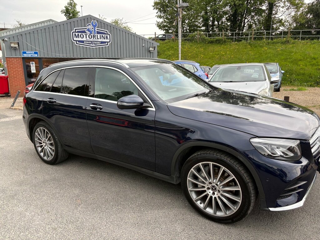 Mercedes-Benz GLC Class 2.0 Glc250 Amg Line Premium Suv G-tro VO68ZFJ Blue #2