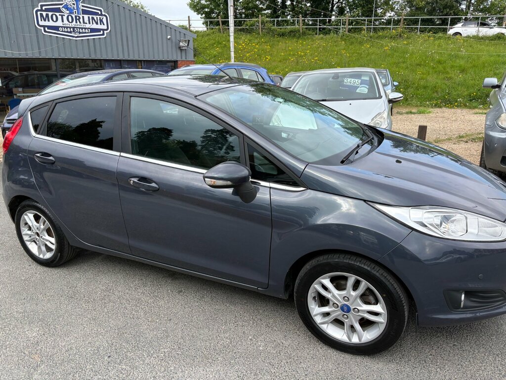 Ford Fiesta 1.0T Ecoboost Zetec Hatchback Eu VE65YJN Grey #2