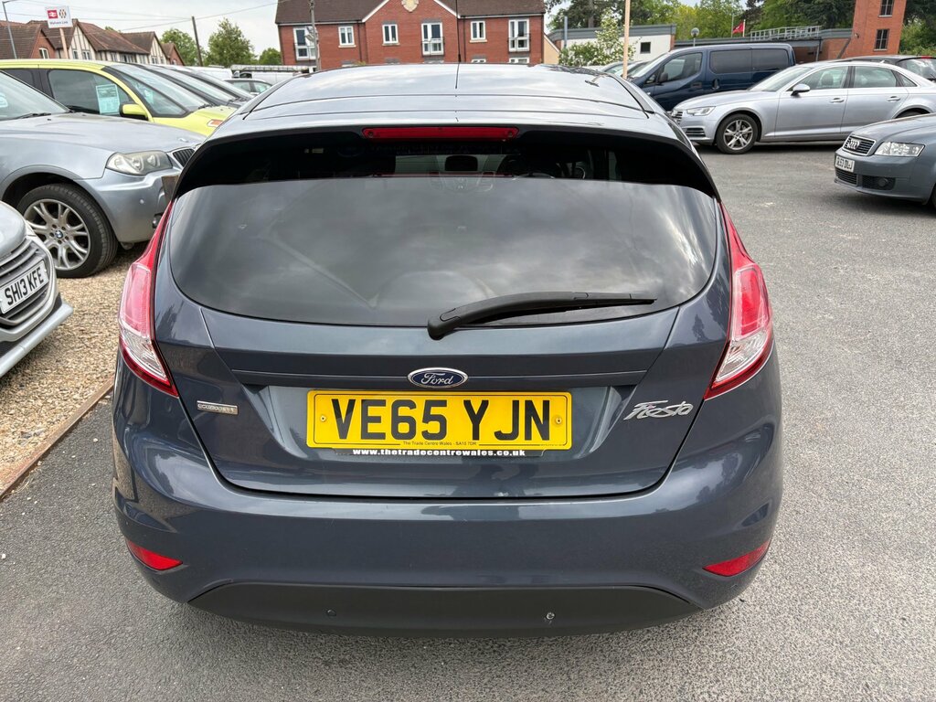 Ford Fiesta 1.0T Ecoboost Zetec Hatchback Eu VE65YJN Grey #3
