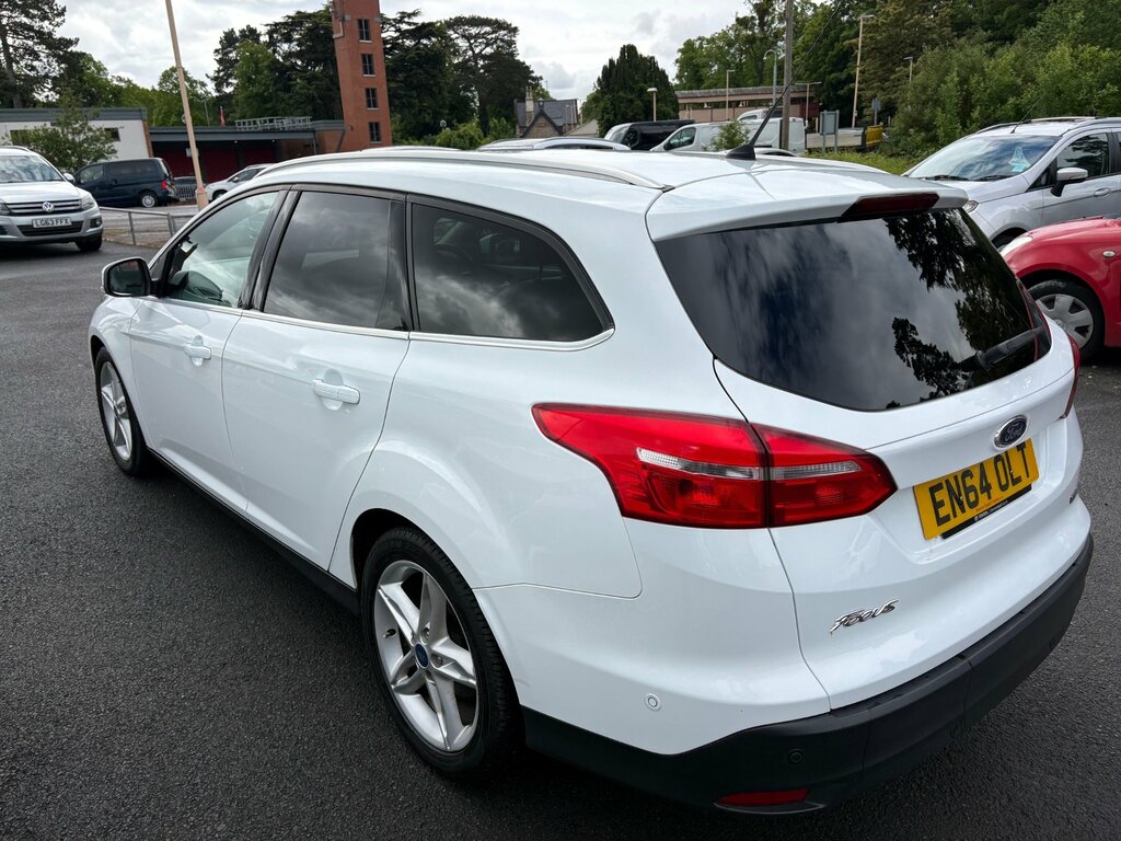 Ford Focus 1.5T Ecoboost Titanium Estate Eu EN64OLT White #4