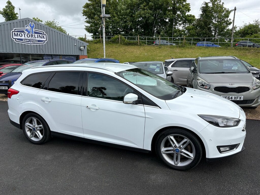 Ford Focus 1.5T Ecoboost Titanium Estate Eu EN64OLT White #2