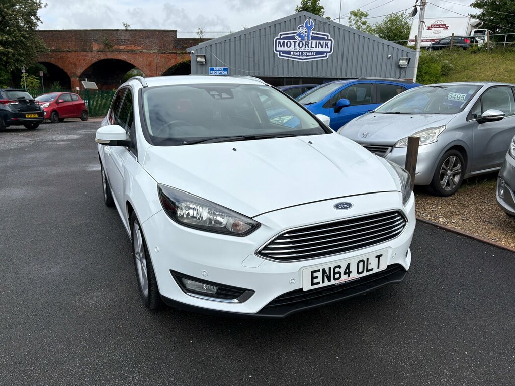 Ford Focus 1.5T Ecoboost Titanium Estate Eu White