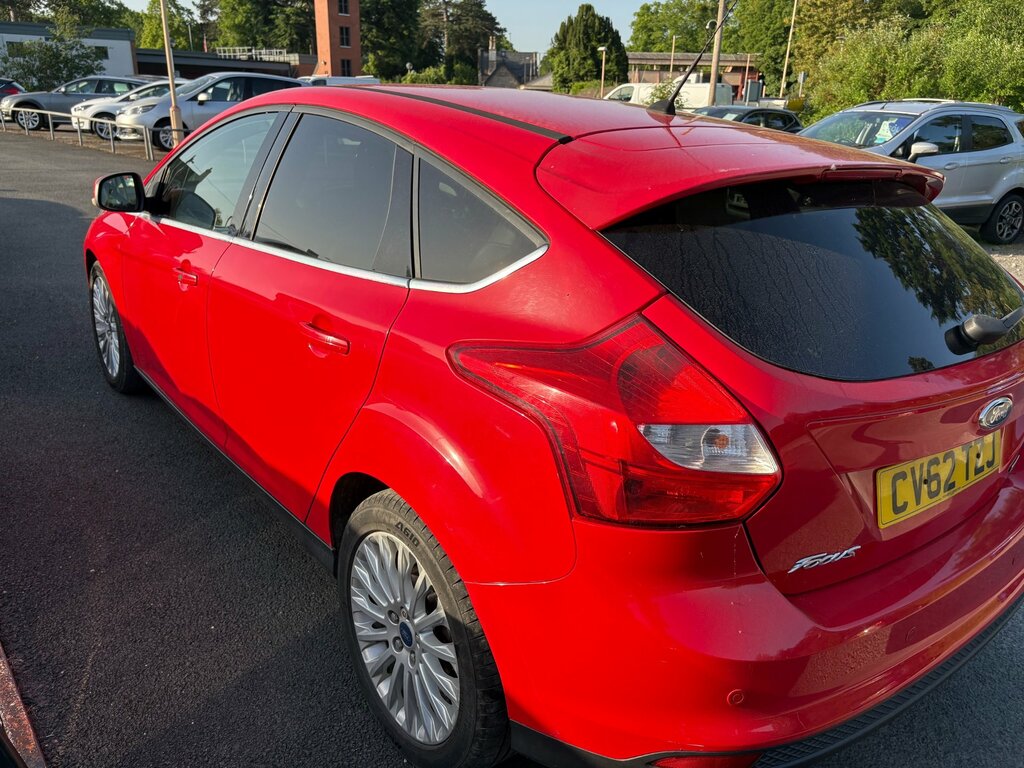 Ford Focus 1.0T Ecoboost Titanium X Hatchback Manu Red #4
