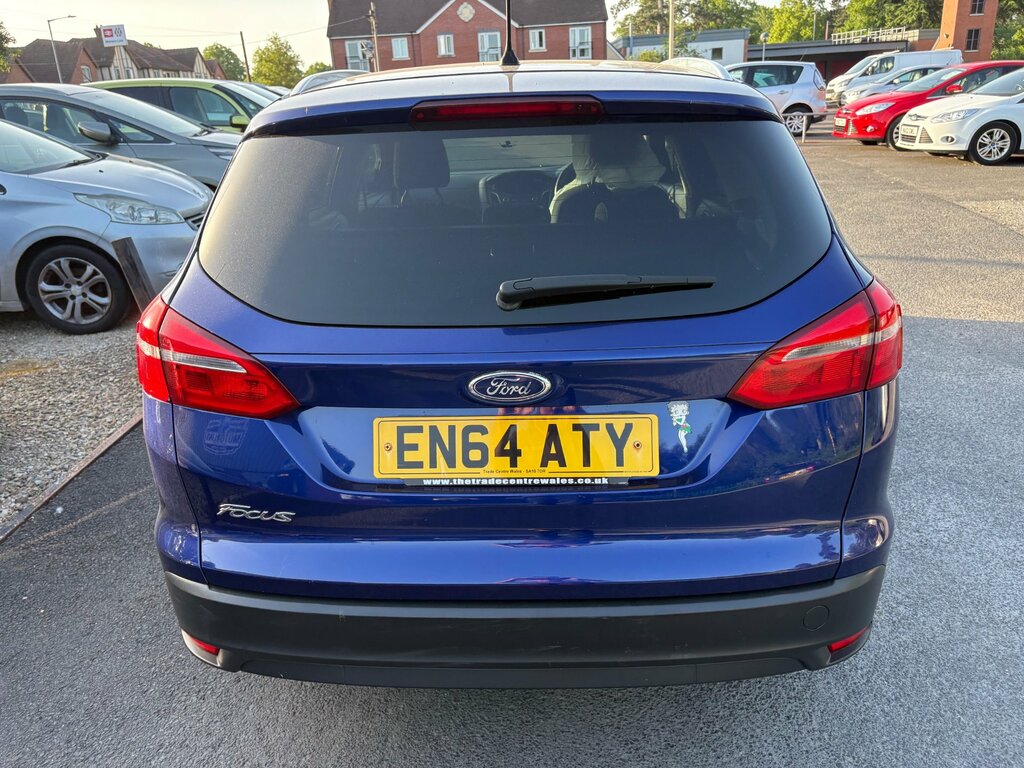 Ford Focus 1.6 Tdci Zetec Estate Euro 5 S EN64ATY Blue #3