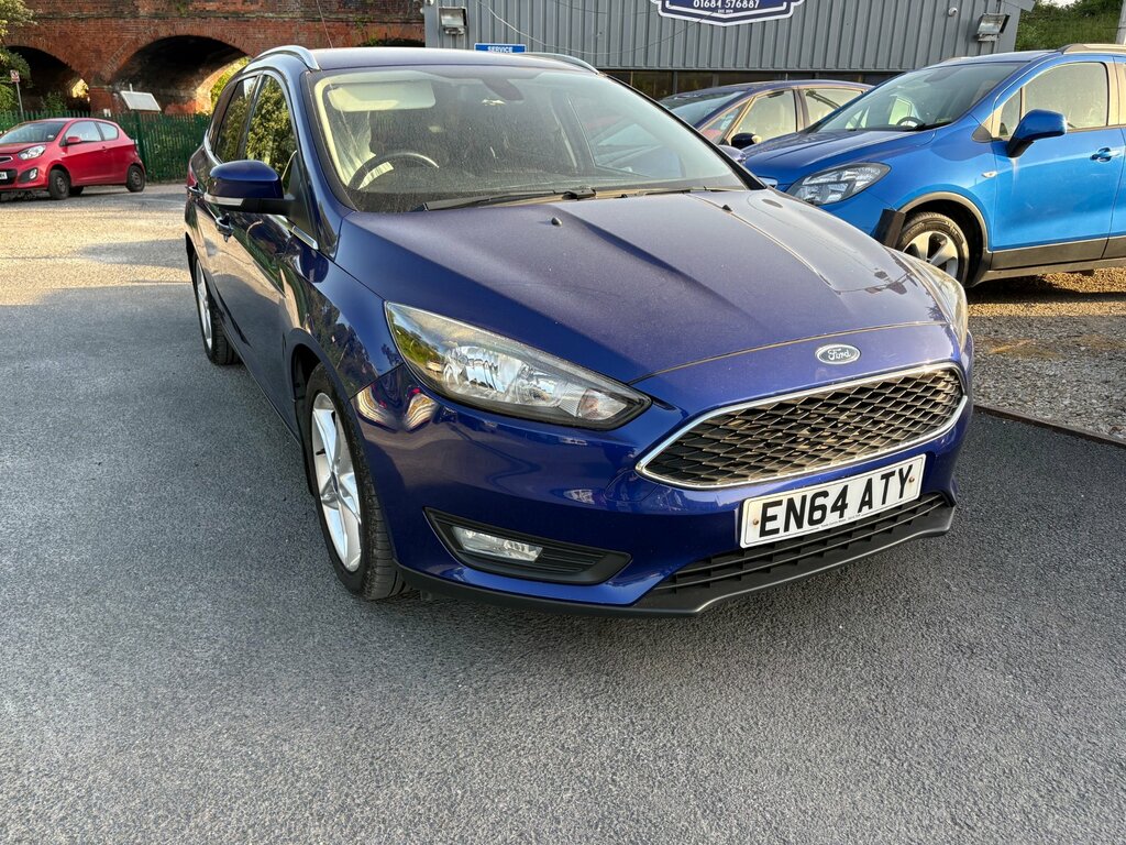 Ford Focus 1.6 Tdci Zetec Estate Euro 5 S Blue