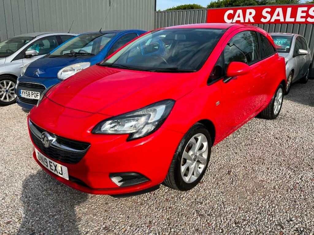 Vauxhall Corsa Sport Red