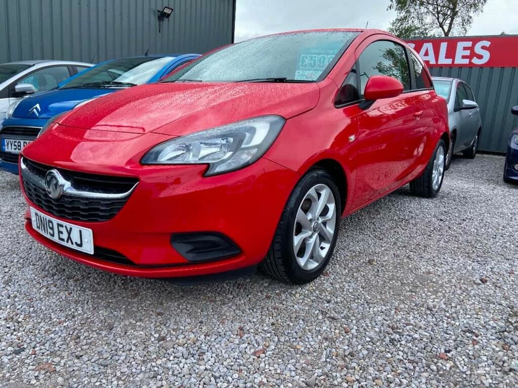 Vauxhall Corsa Sport DN19EXJ Red #3