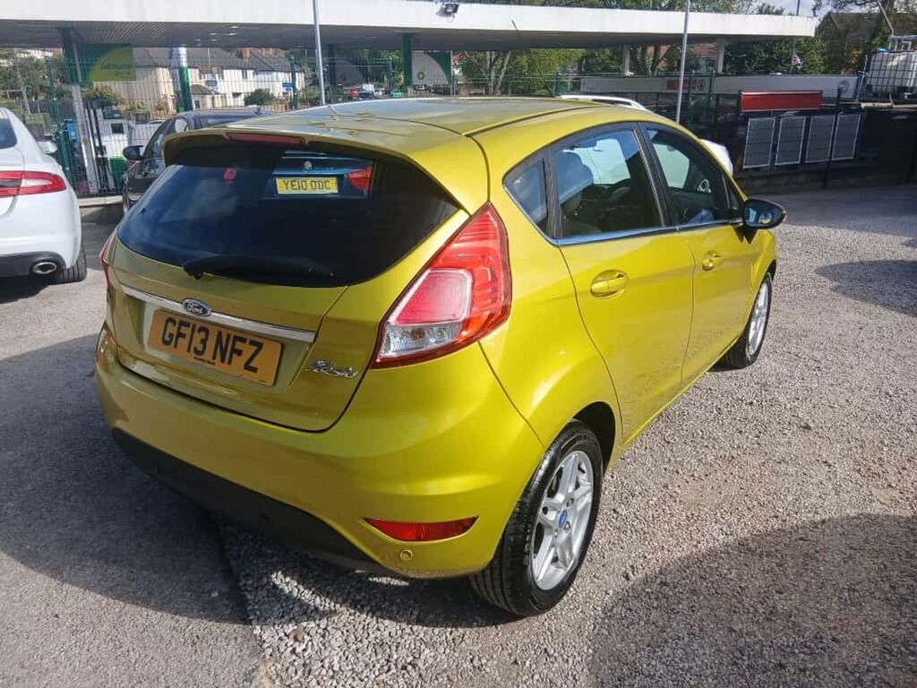 Ford Fiesta Zetec GF13NFZ Yellow #4