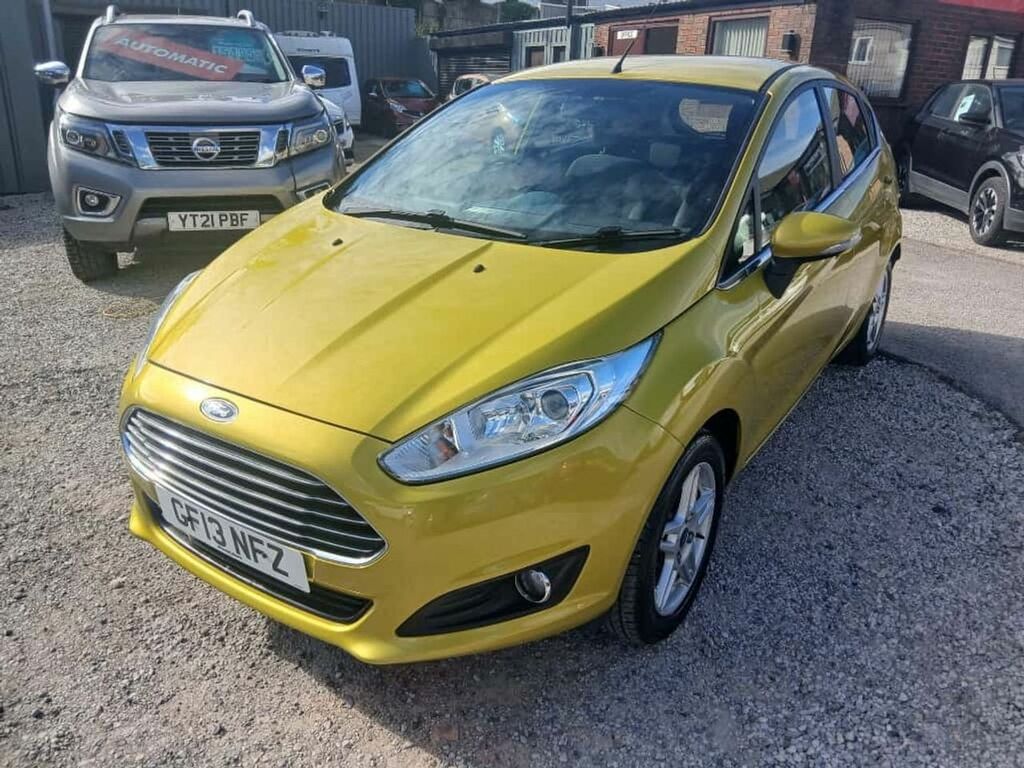 Ford Fiesta Zetec Yellow