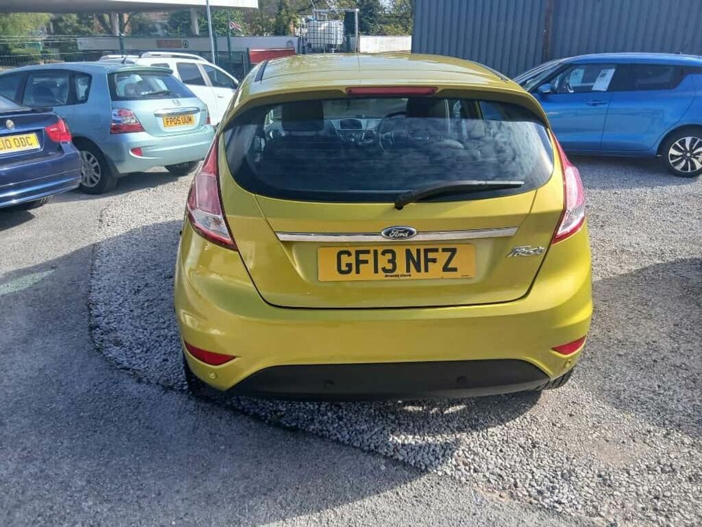Ford Fiesta Zetec GF13NFZ Yellow #5